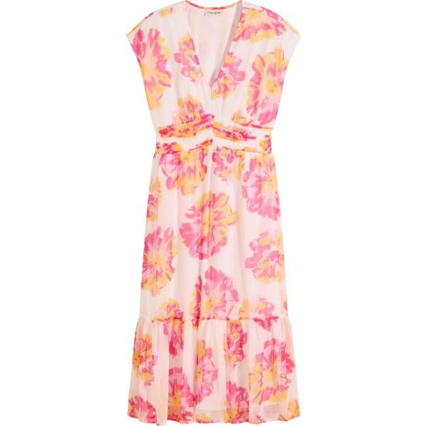 vestiti midi/longuette bonprix bianco