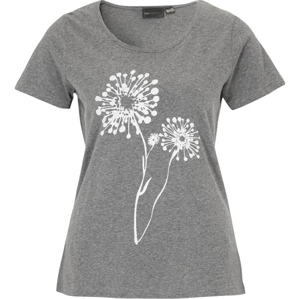 t-shirt bonprix grigio con stampe