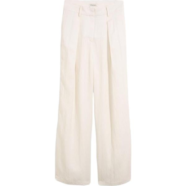 pantaloni bonprix bianco