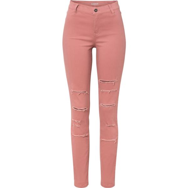 pantaloni skinny Rainbow rosa