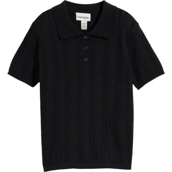 t-shirt bonprix nero