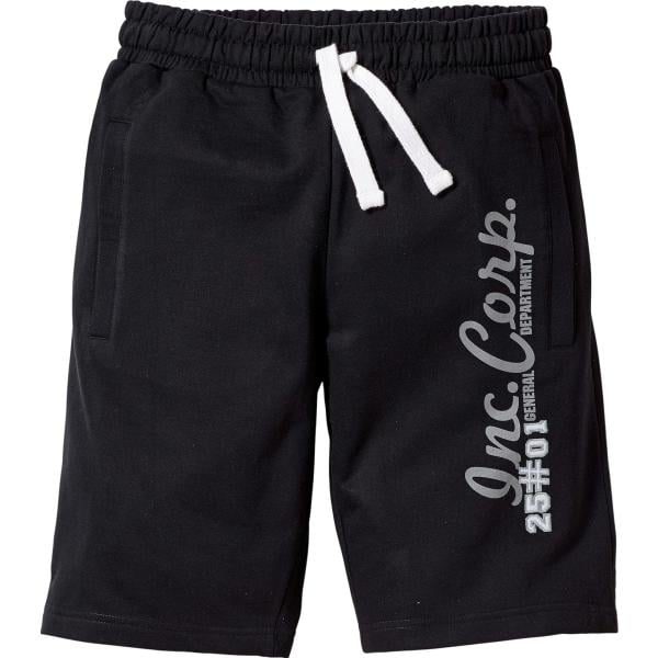 bermuda bonprix nero con stampe