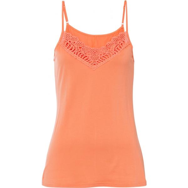 top Bodyflirt arancione