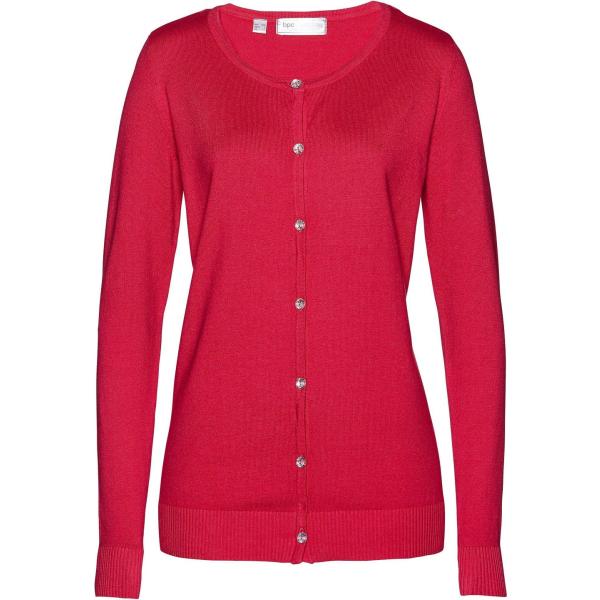 cardigans bonprix rosso