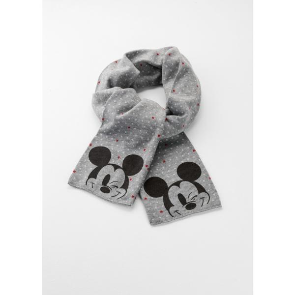sciarpe Disney grigio a pois