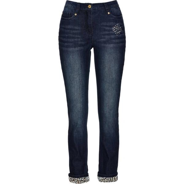 Jeans in denim blu Rainbow nero