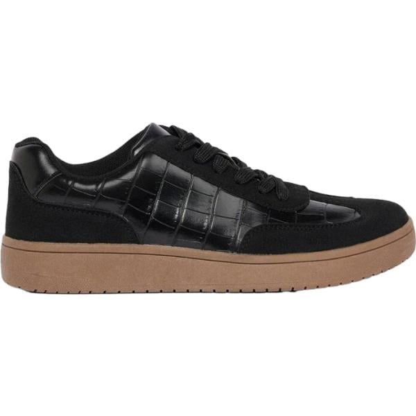 Sneakers da donna in nero pece animalier bonprix bonprix