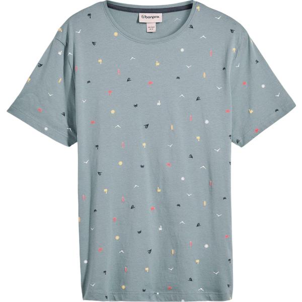 t-shirt bonprix verde