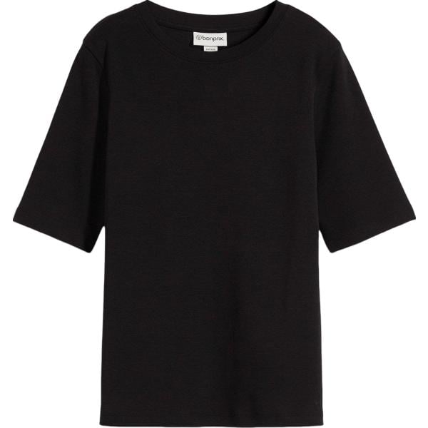 t-shirt bonprix nero