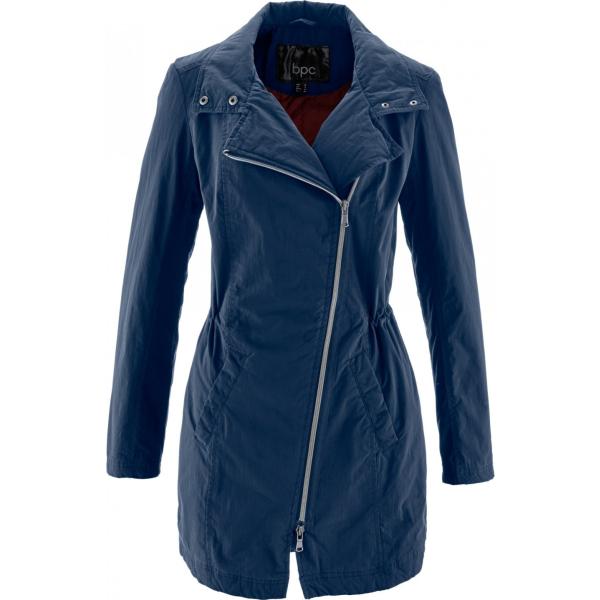 Parka blu Rainbow nero