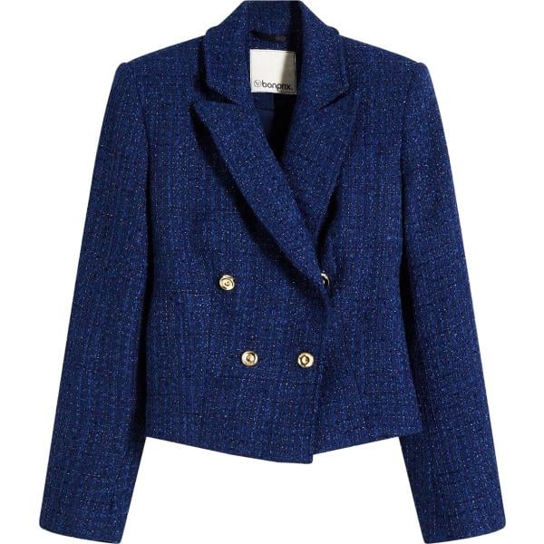 blazer bonprix blu