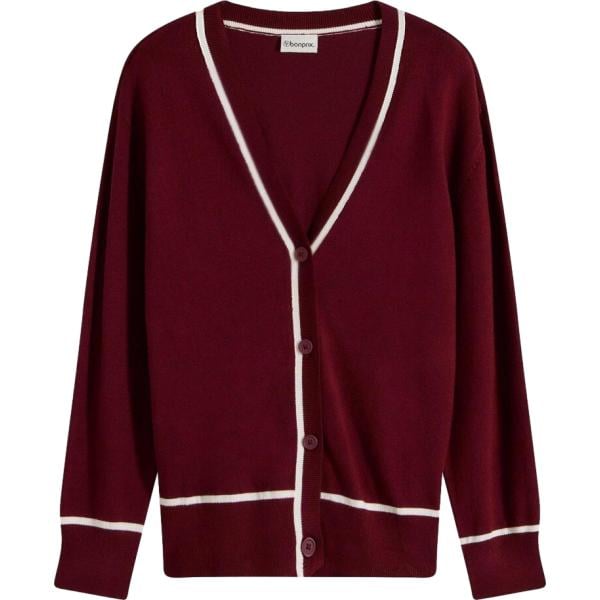 cardigans bonprix rosso