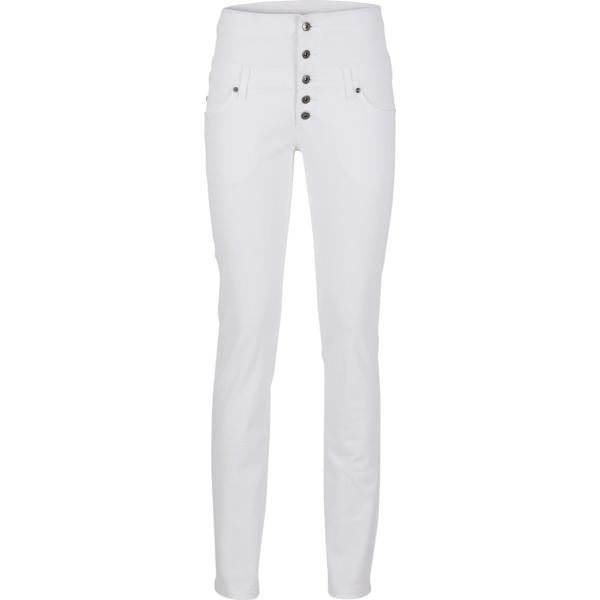 pantaloni skinny bonprix bianco
