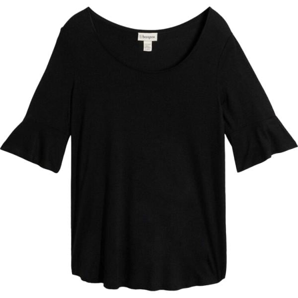 t-shirt bonprix nero