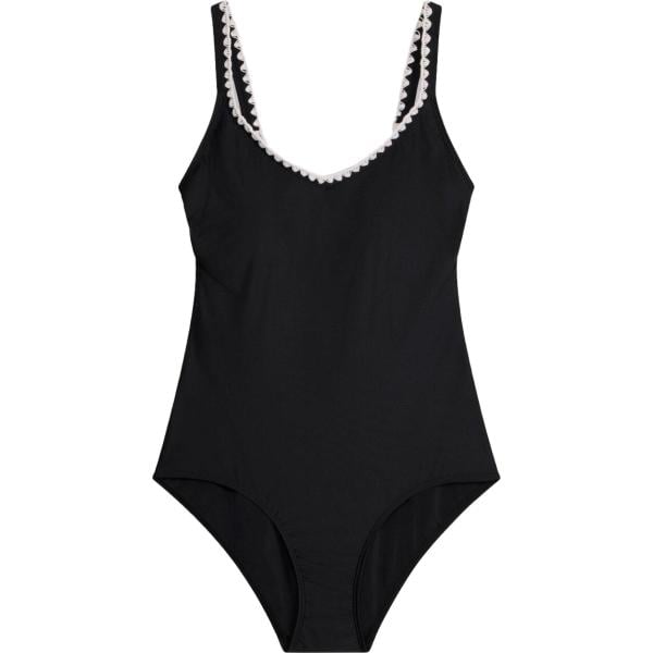 Costume intero da donna in nero pece bonprix