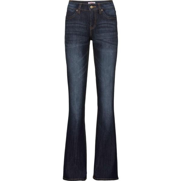 jeans bootcut bonprix blu