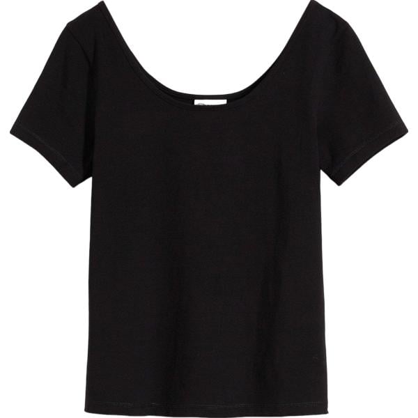 t-shirt bonprix nero