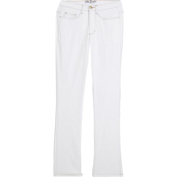 jeans dritti bonprix bianco