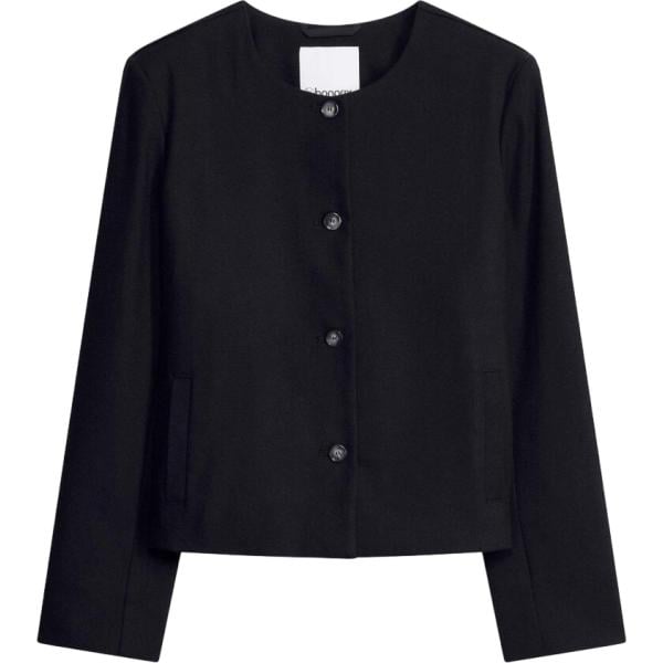 Giacca da donna in blu scuro corto bonprix