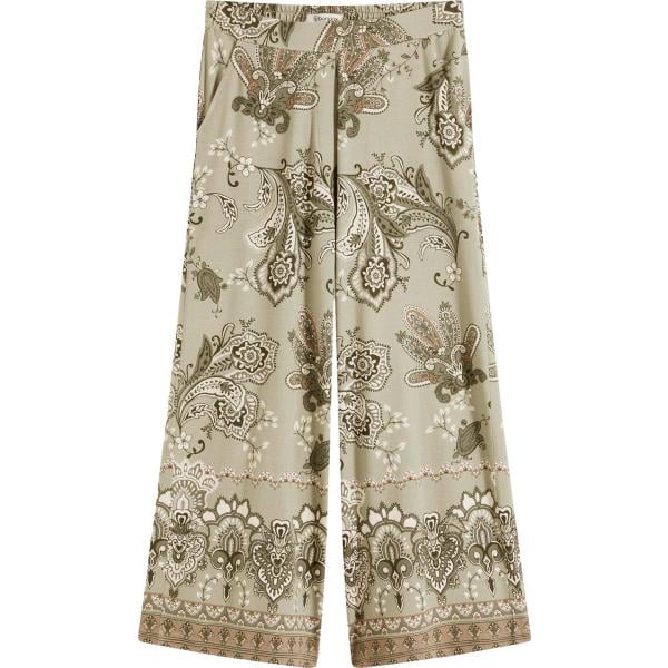 pantaloni bonprix marrone paisley