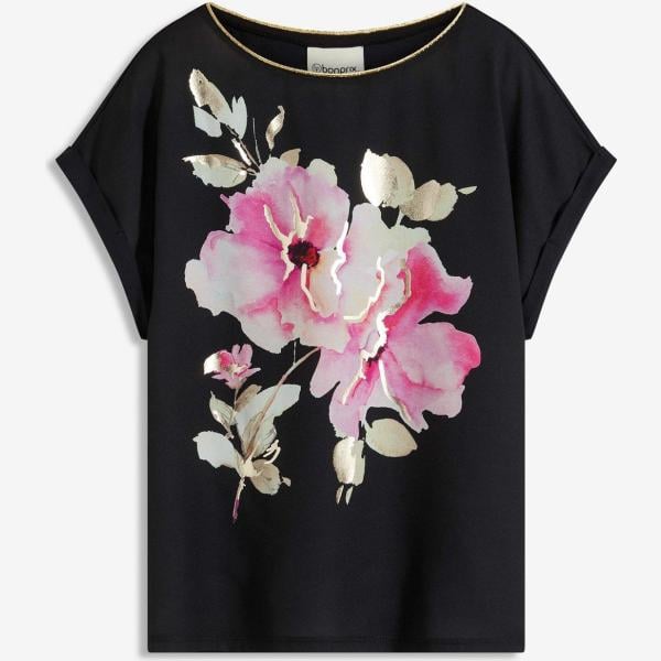 bluse bonprix nero