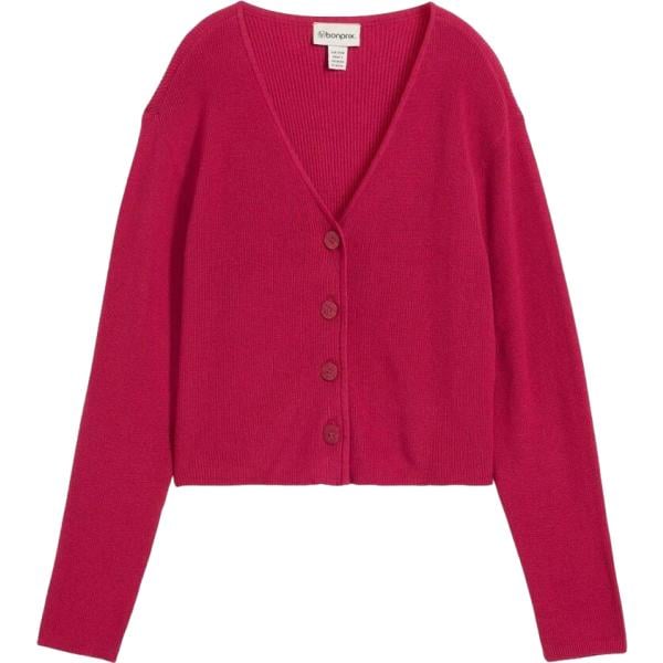 cardigans bonprix rosso