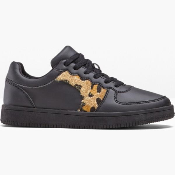 Sneakers con lacci nero Rainbow nero