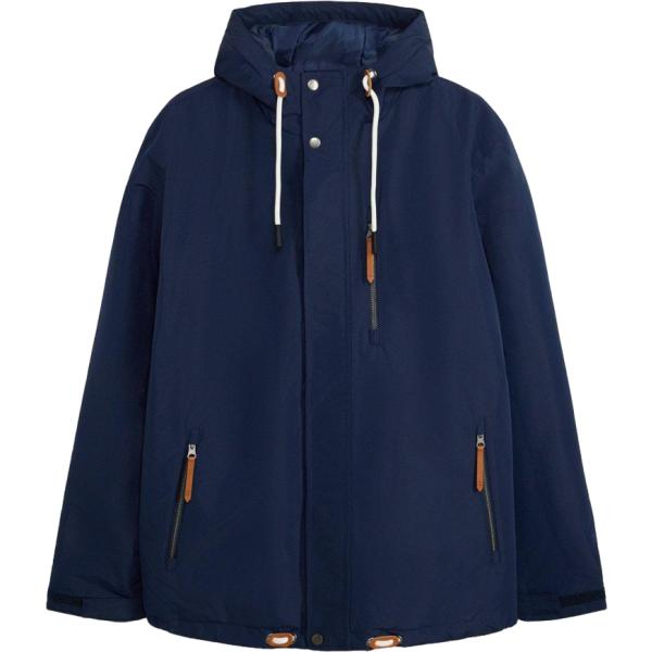 Giacca soprabito da uomo in blu scuro tessuto impermeabile bonprix bonprix