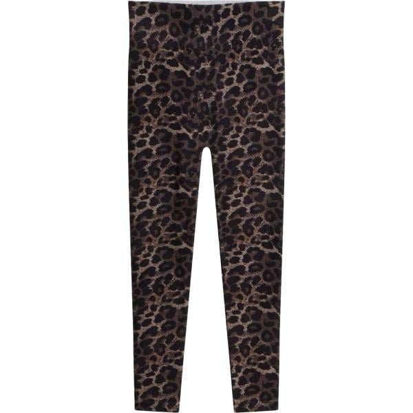 Leggings da donna in nero pece lavorato a maglia modellante bonprix
