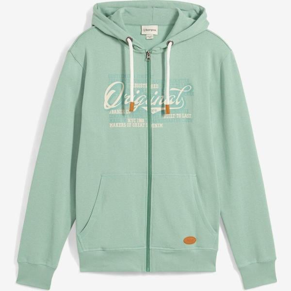 felpe con cappuccio bonprix verde
