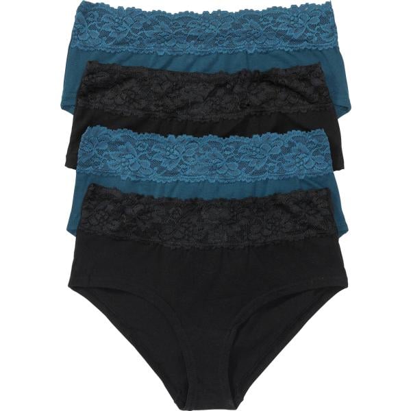culotte bonprix nero a fiori