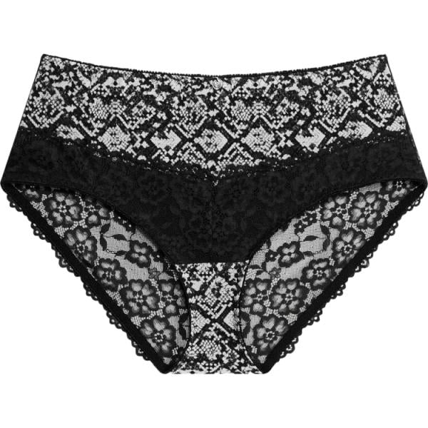 Culotte da donna in nero pece a vita alta bonprix