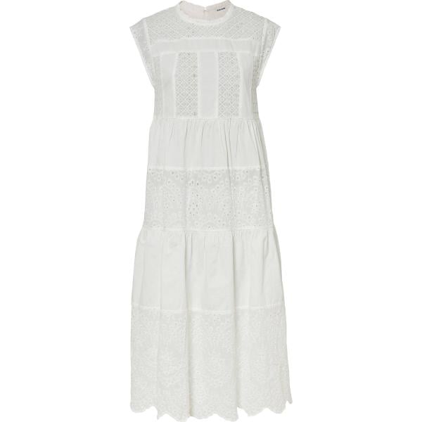 vestiti midi/longuette bonprix bianco