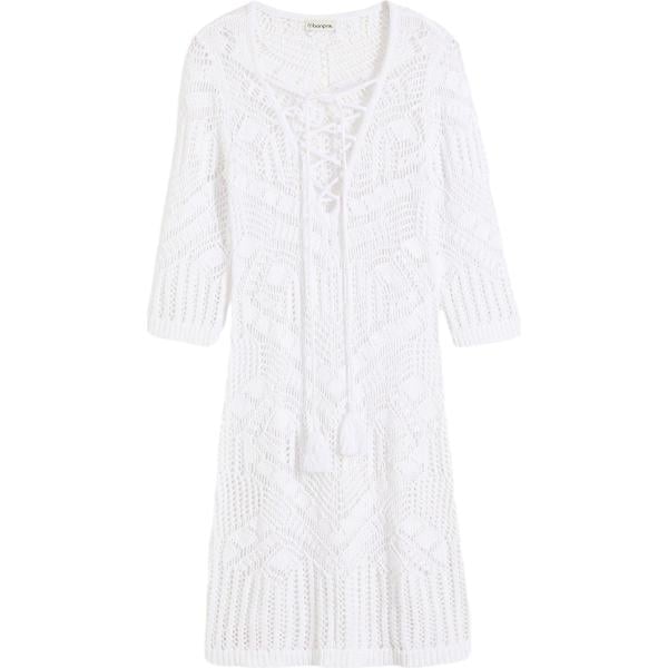 vestiti da spiaggia bonprix bianco