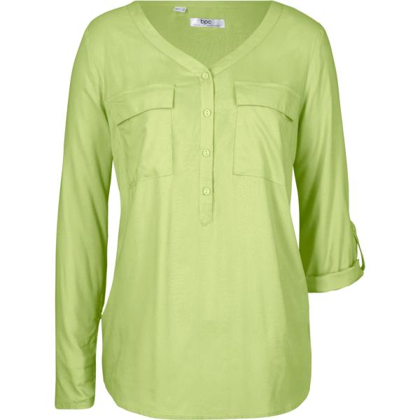bluse bonprix verde