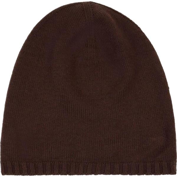 Beanie da donna in marrone scuro in lana bonprix