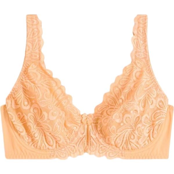 Reggiseno da donna con ferretto in arancione chiaro con spalline bonprix