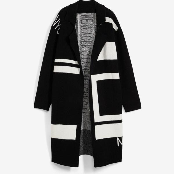 cardigans bonprix nero con stampe