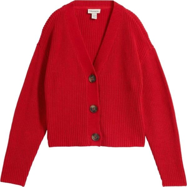 cardigans bonprix rosso