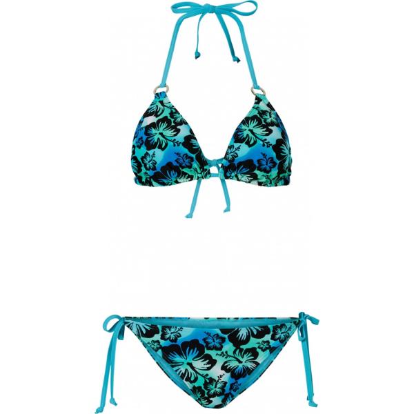 bikini Rainbow verde a fiori