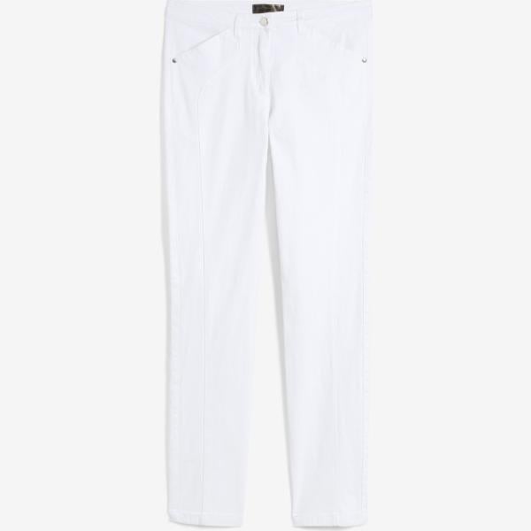 pantaloni sportivi bonprix bianco