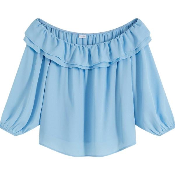 bluse bonprix blu