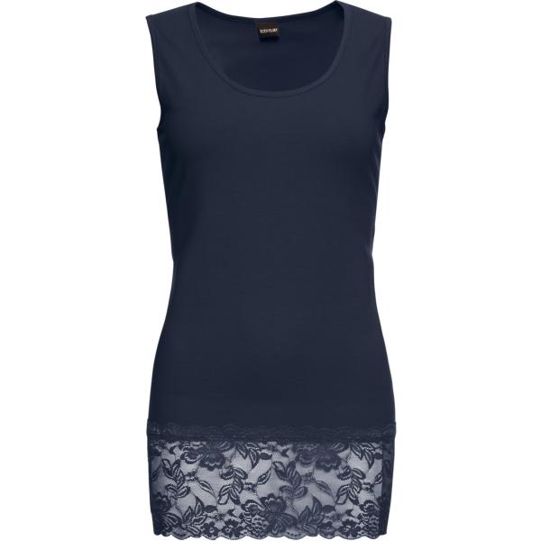 top Bodyflirt blu
