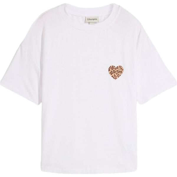 t-shirt bonprix bianco