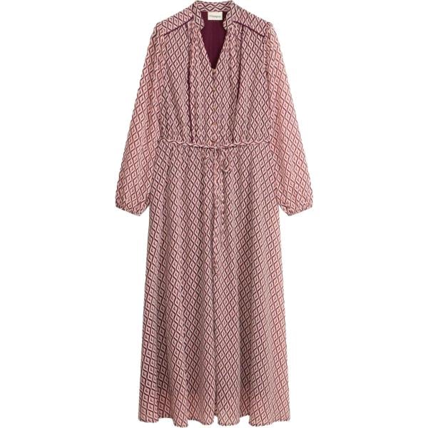 Vestito da donna in marrone chiaro chiffon bonprix bonprix
