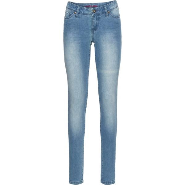 Jeans skinny a punta blu Rainbow blu