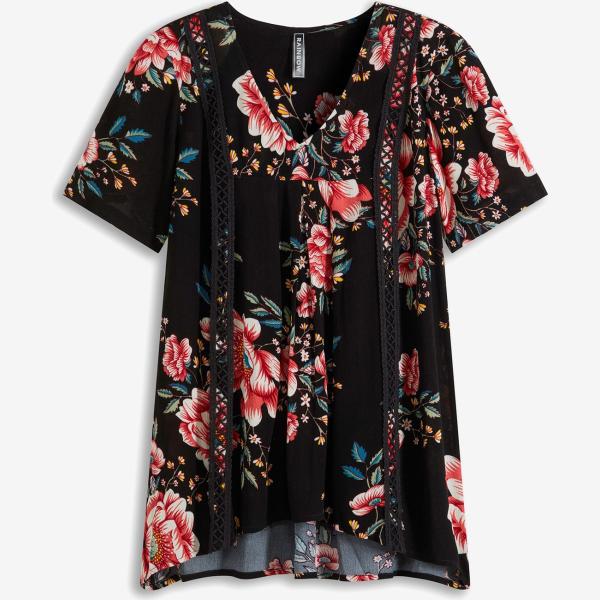 tuniche bonprix nero