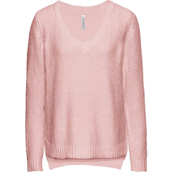 Pullover in in maglia rosa Bpc bonprix collection viola