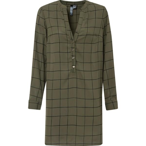 bluse bonprix verde a quadri