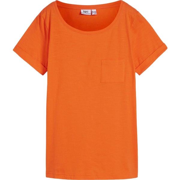 t-shirt bonprix arancione